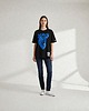 t-shirt damskie T-Shirt bawełniany 'Niebieski Robi Kreski' 1