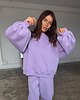 bluza bez kaptura damska Bluza Enjoyable lavender 9