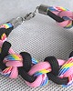 bransoletki - inne Bransoletka Rainbow z paracordu 1