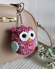 breloki Brelok sowa, Brelok do kluczy, Sówka brelok na prezent 1