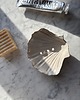 mydelniczki Ceramiczna Mydelniczka z Odpływem Muszelka Muszla Biała Matowa 1
