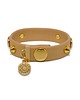 bransoletki skórzane Mona Spike & Crystal Gold Bracelet 2