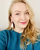 kolczyki z masy plastycznej Wiosenne kolczyki kwiaty 1