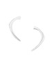 kolczyki srebrne Pearl empty / silver earrings 1