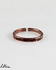 komplet biżuterii Komplet -  miedziana bransoletka + obrączka - różne rozmiary 2