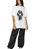 t-shirt damskie Koszulka loose fit UNDERWORLD Animal Footprint 2