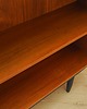 półki Regał tekowy, duński design, lata 70, produkcja: Clausen & S 6