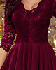 sukienki mini damskie 210-13 NICOLLE - sukienka  - ŚLIWKOWA 4
