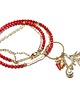 chokery Sea collection - Koral red vol. 3 /choker/ 22.03.26 2