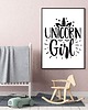 plakaty Plakat motywacyjny JEDNOROŻEC z napisami dla fanów unicorns 2