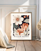 plakaty PLAKAT dekoracyjny ,kwiaty  William Morris, wystawowy 3