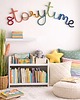 pokój dziecka - różne Storytime - napis do kącika czytelniczego dla dziecka 2