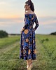 sukienki midi damskie Sandy Night Sky Parade - Sukienka 1