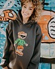 bluza z kapturem damska Bluza oversize Bart Teddy dla mamy i taty 3