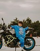 bluzy dla chłopców Bluza oversize Blue Teddy 8
