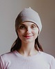 czapki dziecięce Ana Moroles, Czapka 100% merino, Cappuccino 1
