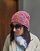 czapki damskie Neonowa czapka Beanie 2