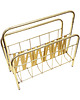 gazetniki Gazetnik stojak na gazety vintage, Niemcy lata 70., styl Hollywood Regency 8