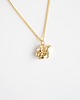 złote naszyjniki 16k Gold Plated Squirrel Necklace 1