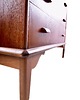 komody Duńska komoda teak Danish Modern  lata 60  6 szuflad 105x80x42cm 7
