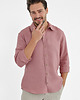 koszule męskie Lniana koszula SAHARA  dusty pink 5