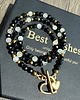 chokery Choker serduszko czarny 3