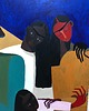 obrazy Obraz na płótnie surrealistyczny All my daughters 150 x 120 cm 3