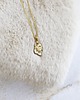 złote naszyjniki Ryś mini amulet ze złoconego srebra 8