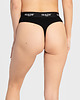 majtki damskie Wysokie stringi Moritz Black 1