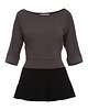 bluzki - inne Bluzka grafitowo-czarna YY500128_RAL7043-9005 3