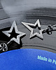 kolczyki srebrne Srebrne kolczyki wkrętki Gwiazdki Rockstar dark, wersja mniejsza 2