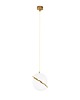 lampy wiszące Lampa Wisząca Lorenz Złota 4