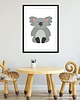 obrazy i plakaty do pokoju dziecięcego Plakat do pokoju dziecięcego - KOALA 2