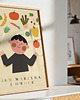 plakaty Plakat Jem warzywa i owoce_ON 1