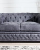 sofy i szezlongi Sofa Chesterfield 2os. antyczna szarość vintage 150cm 4