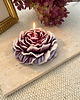 świeczniki i świece Świeca sojowa ekologiczna dekoracyjna piwonia peonia "Peony Queen" 80x35mm 2