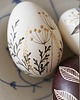 jajka wielkanocne Pisanki tradycyjne w bieli 2