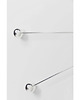 zegary Zegar 60cm srebrny metalowy 5