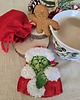 broszki Broszka ręcznie wyszywana Grinch 2