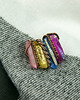 broszki Kolorowa broszka wire wrapping 4