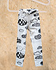 spodnie dla dziewczynki "Magiczne chmury " Legginsy 1
