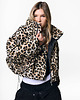 kurtki damskie Kurtka bomber leopard heavy jacket 3