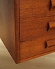 biurka Biurko tekowe, duński design, lata 60,  B 8