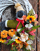wianki Jesienny wianek z jamniczkiem 2