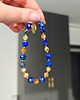 bransoletki z kamieni naturalnych Bransoletka lapis lazuli cytryn 6
