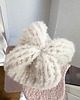 czapki damskie Wełniany zestaw czapka szalik Boucle alpaka wełna handmade ręcznie robiona 3
