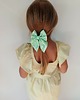 dziewczynka - inne Gumka jedwabna z kokardą MINI scrunchie daisy 2