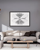 grafiki i ilustracje Mandala nr 12, Ważka, reprodukcje 2