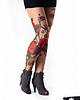 legginsy Legginsy cieliste z tatuażem Wild Birds 3