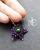 kolczyki swarovski Kolczyki Swarovski mini trójpłatki 1